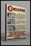 Corleone (1978) film cover featuring characters involved in Sicilian mafia crime drama directed by Pasquale Squitieri.