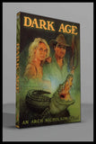 Dark Age DVD cover featuring a massive crocodile, local residents, and rugged rangers in Australia.