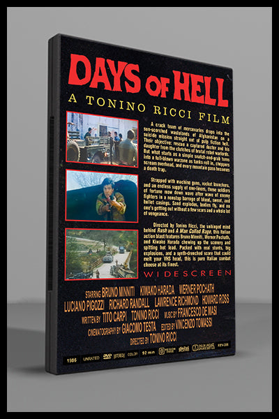 Days of Hell (1986) DVD | Jungle War Action | Rare Cult Film – REVOK