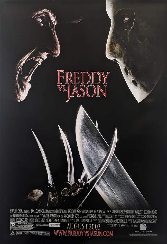 FREDDY VS. JASON (2003) U.S. Double-Sided Poster
