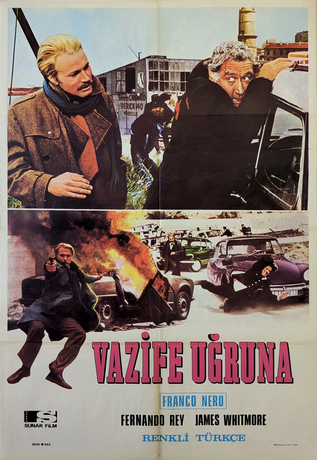 High Crime 1973 Turkish Poster Enzo G Castellari