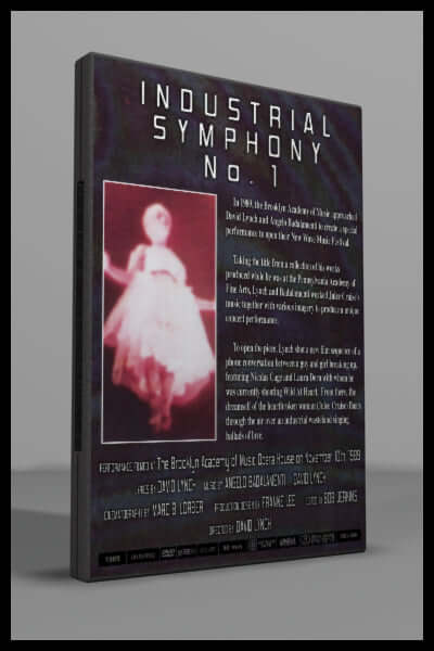 Industrial Symphony No. 1 (1990) DVD | David Lynch Avant-Garde