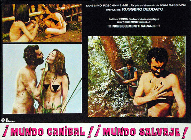 Jungle Holocaust – Mexican lobby card v1
