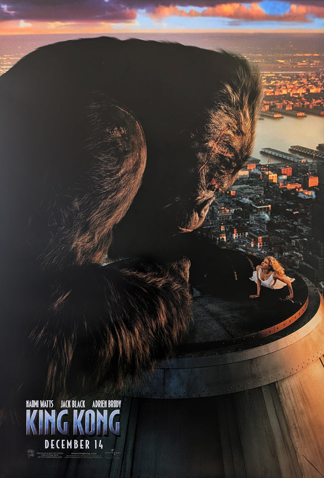 KING KONG (2005) U.S. Double-Sided Poster