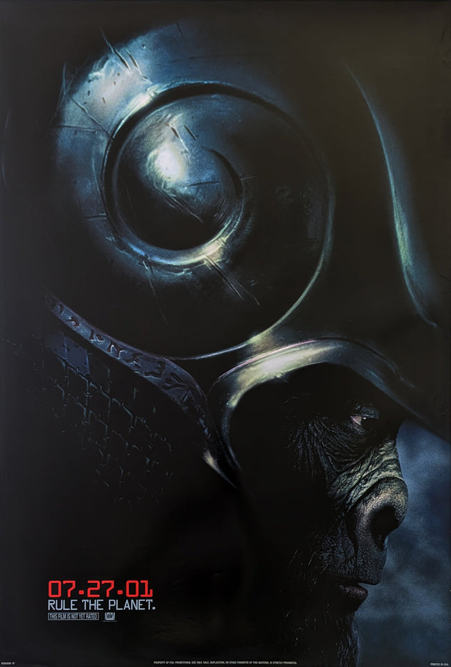 Planet of the Apes (2001) Double-Sided Teaser Poster