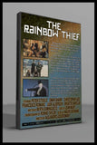 The Rainbow Thief DVD cover featuring Peter O'Toole, Omar Sharif, and Christopher Lee in a 1990 comedy.
