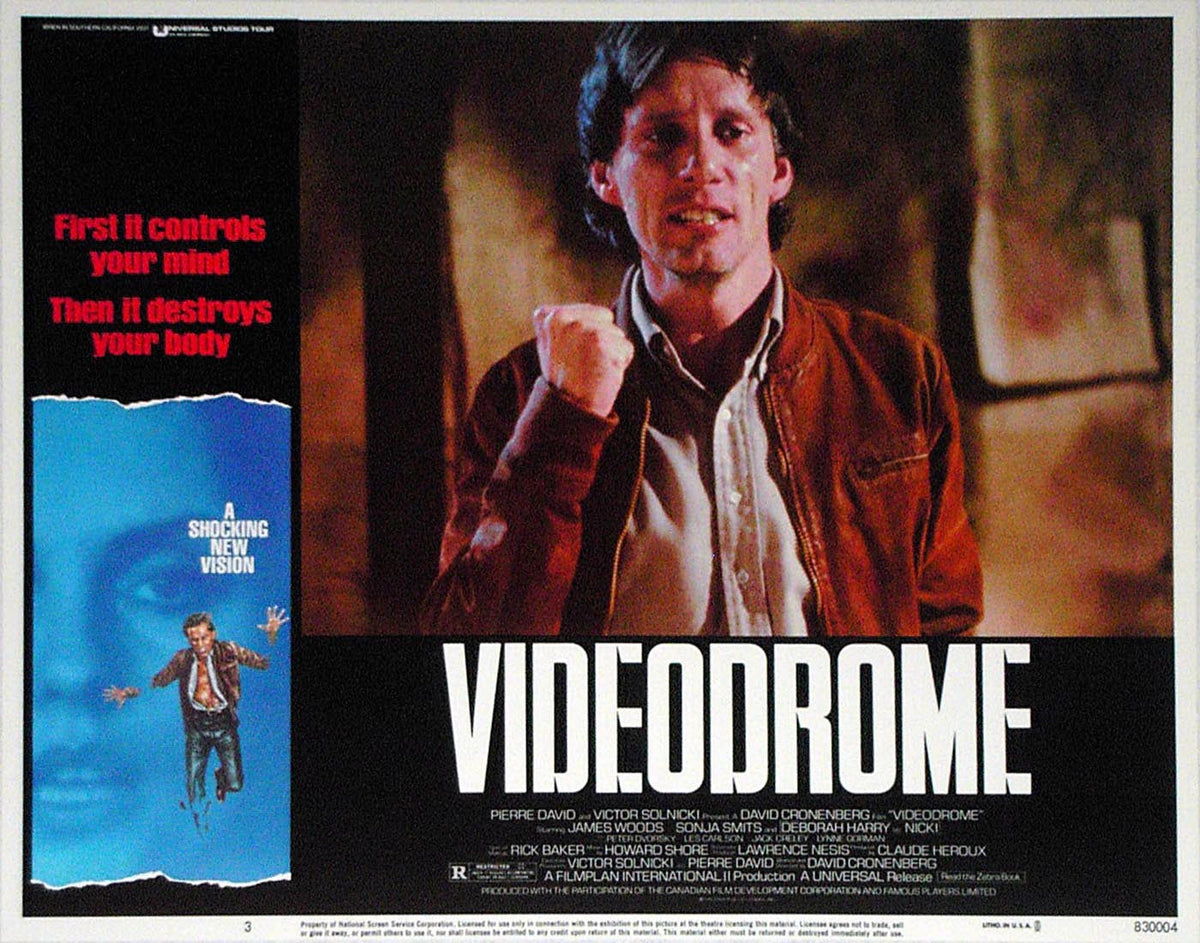 Videodrome – US lobby card v3