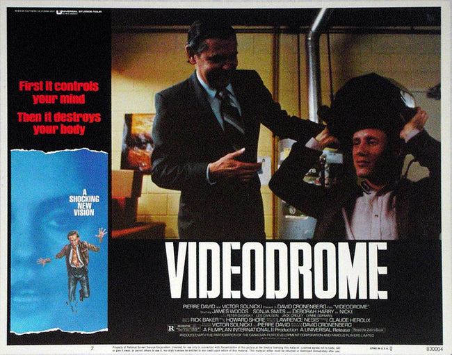 Videodrome – US lobby card v7