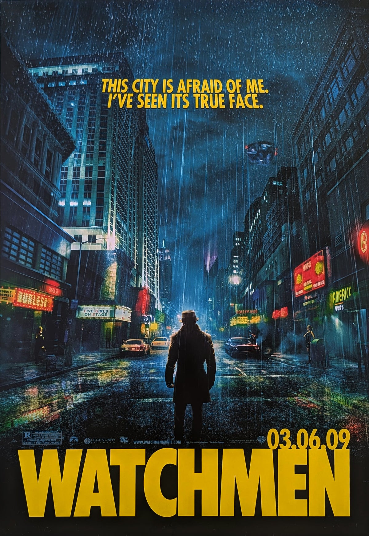 WATCHMEN (2009) U.S. Double-Sided Poster
