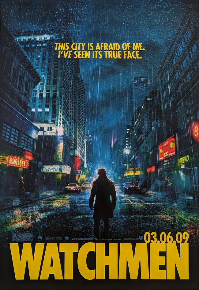 WATCHMEN (2009) U.S. Double-Sided Poster