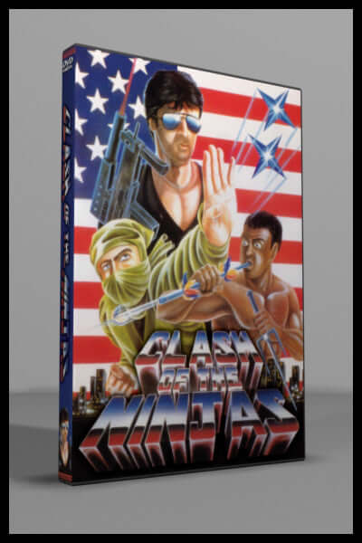 Clash of the Ninjas (1986) DVD – front cover