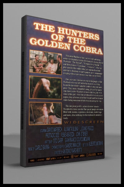 Hunters of the Golden Cobra DVD - Antonio Margheriti jungle