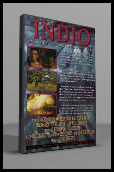 Indio (1989) DVD | Jungle Action Thriller | Rare Cult Film Indio (1989) DVD | Jungle Action Thriller | Rare Cult Film