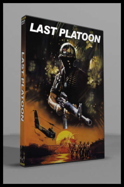 Last Platoon (1989) DVD – front cover