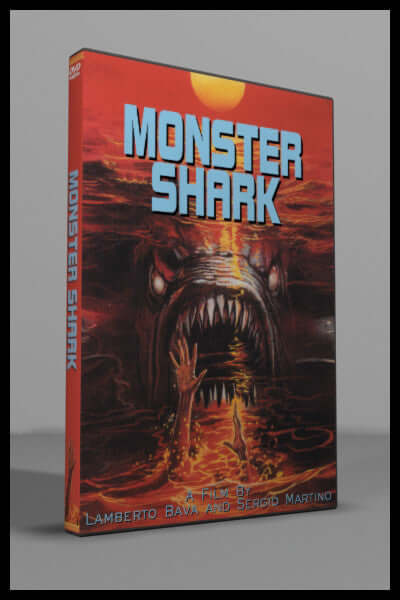 Monster Shark (1984) DVD – front cover