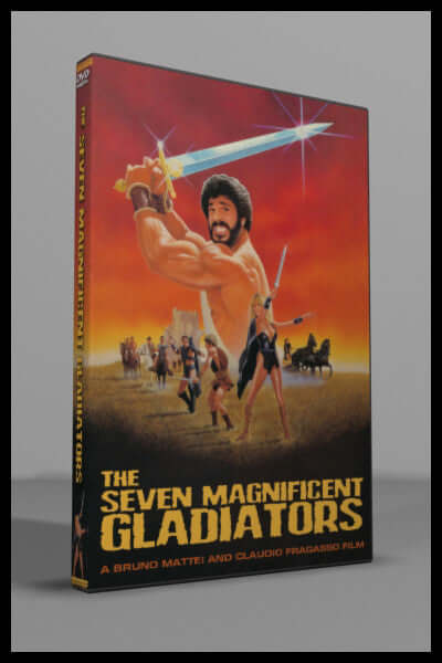 The Seven Magnificent Gladiators (1983) DVD – front cover