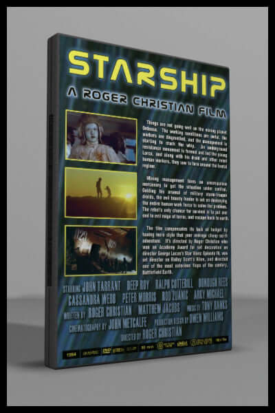 Starship DVD - Roger Christian sci-fi adventure w/ stormtrooper