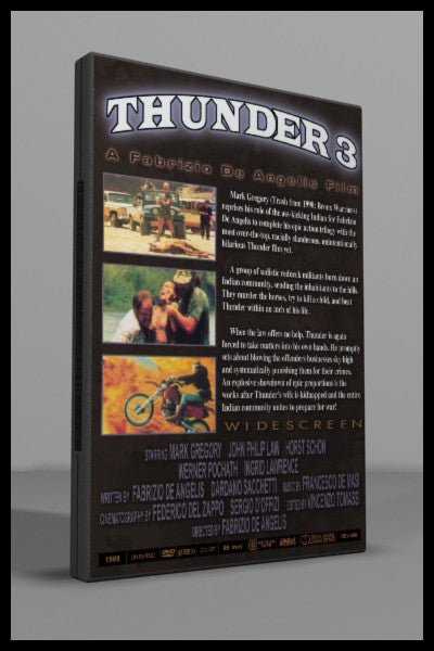 Thunder 3 DVD - Fabrizio De Angelis' trilogy finale with Mark 
