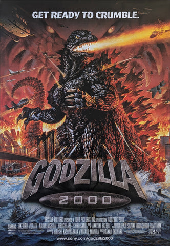 GODZILLA 2000 (1999) – US double sided poster