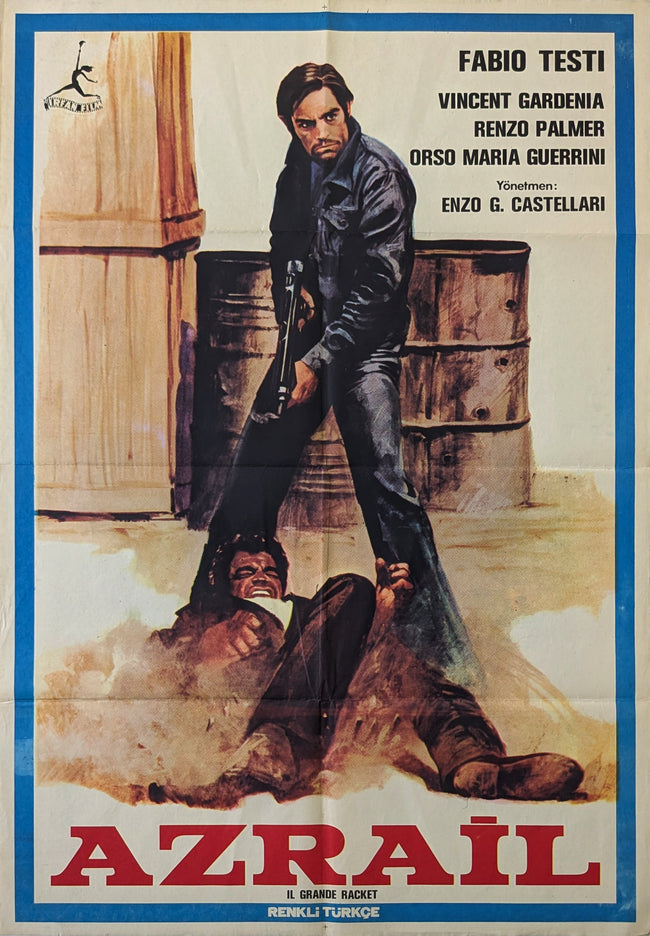 The Big Racket 1976 Turkish Movie Poster