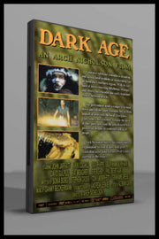 Dark Age DVD cover featuring a massive saltwater crocodile and scenes from the film directed by Arch Nicholson.