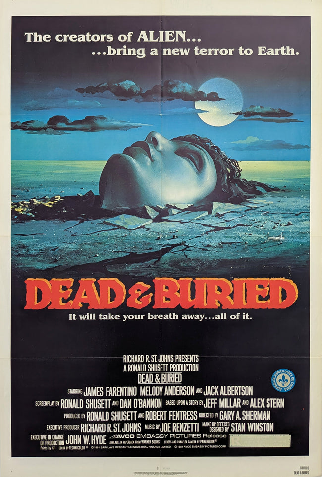 Dead & Buried 1981 US Horror Poster