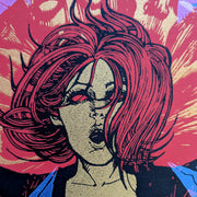 Deep Red (regular) by Malleus Screen Print – additional view 3