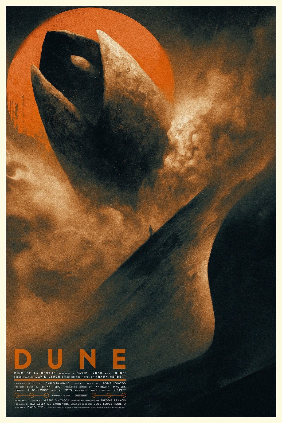 Dune (variant) by Karl Fitzgerald Screen Print