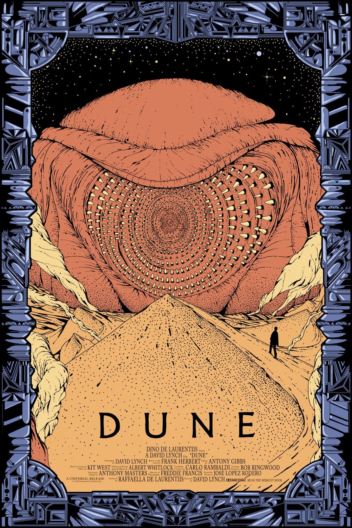 Dune by Kilian Eng – Limited Edition Screen Print 24x36