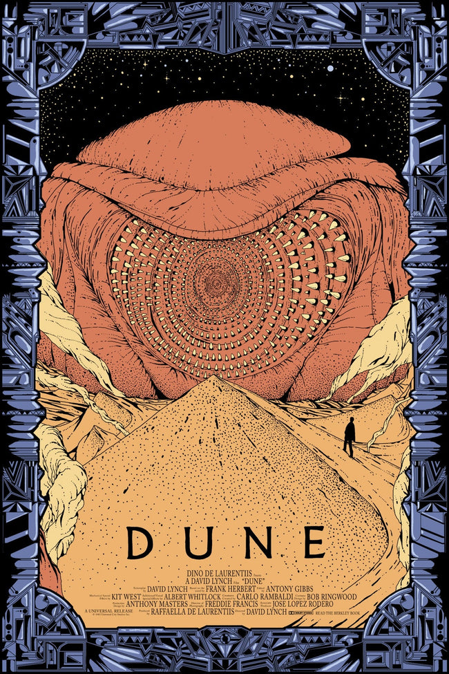 Dune by Kilian Eng – Limited Edition Screen Print 24x36