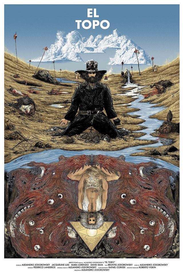 El Topo (regular) by Zakuro Aoyama Screen Print