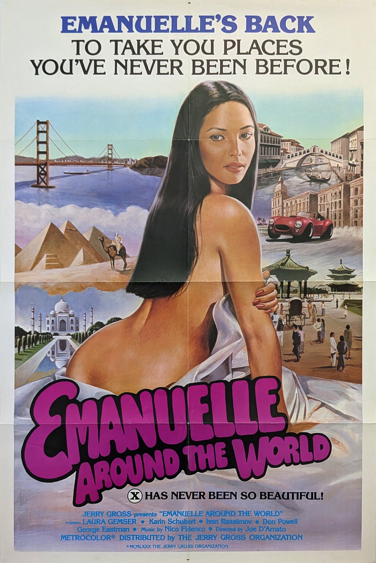 Emanuelle Around the World 1977 US Poster