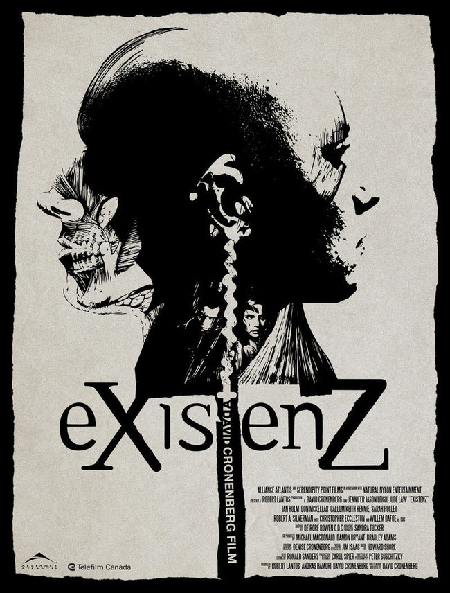 eXistenZ by Jay Shaw Screen Print