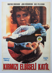 Eyeball 1975 Turkish Poster Umberto Lenzi – additional view 2