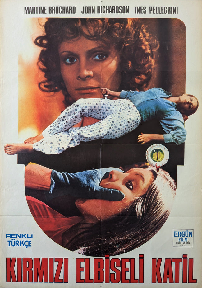 Eyeball 1975 Turkish Poster Umberto Lenzi