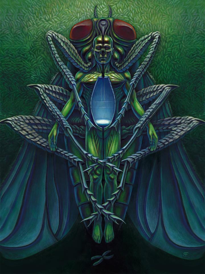 The Fly limited edition fine art giclee print by Brendon Flynn
