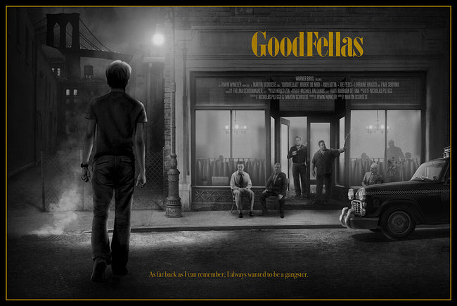 Goodfellas Variant Screen Print By Kevin M Wilson