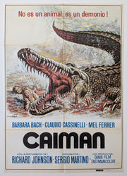 The Great Alligator 1979 Spanish Poster Sergio Martino – additional view 2