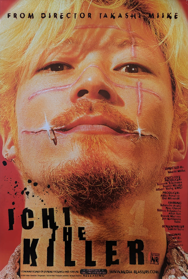 ICHI THE KILLER (2001) US Promotional Poster Takashi Miike