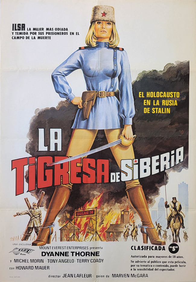 Ilsa Tigress of Siberia 1977 Spanish Poster