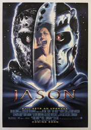 JASON X (2001) U.S. Double-Sided Advance Poster – additional view 2