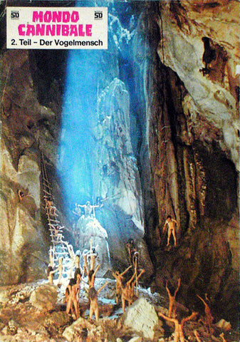 JUNGLE HOLOCAUST - German lobby card v3