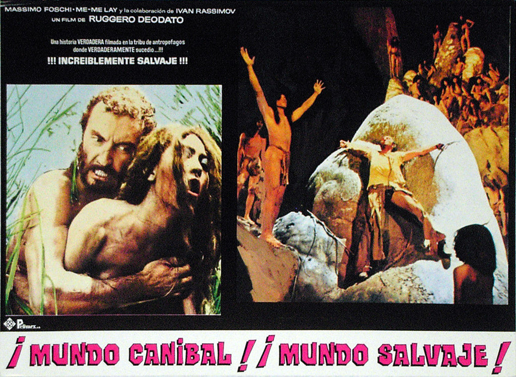 JUNGLE HOLOCAUST - Mexican lobby card v2
