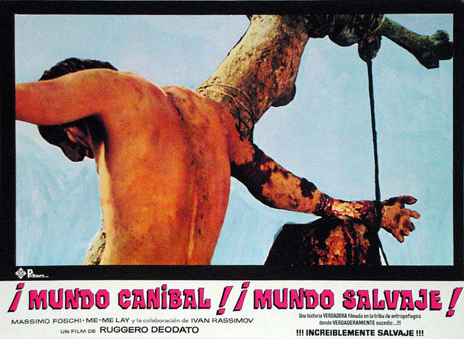 Jungle Holocaust – Mexican lobby card v3
