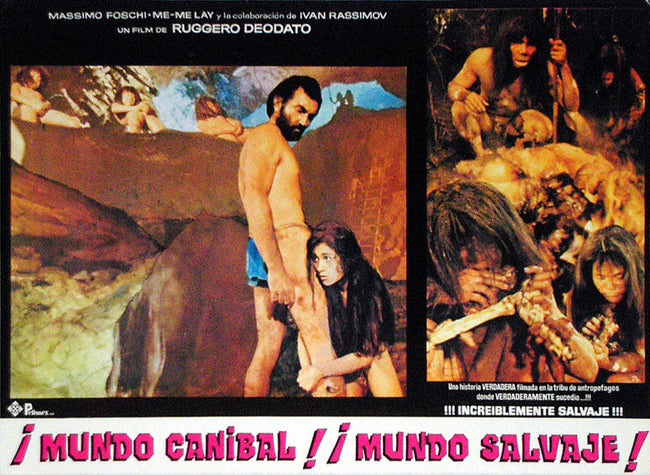 Jungle Holocaust – Mexican lobby card v4