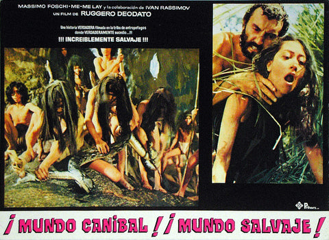 JUNGLE HOLOCAUST - Mexican lobby card v5