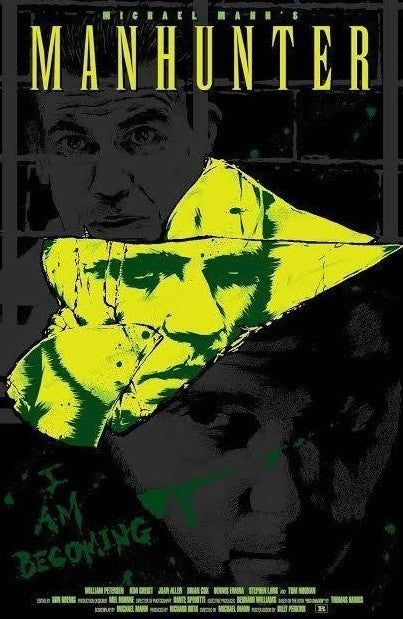 Manhunter Limited Edition Screen Print By Billy Perkins