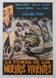 Oasis of the Zombies 1983 Spanish Poster Jess Franco – additional view 2