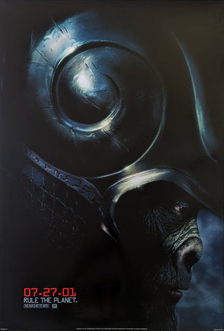 PLANET OF THE APES (2001) – Teaser Style – US double sided poster
