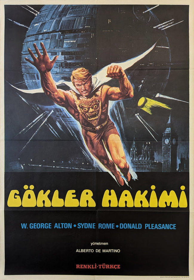 The Pumaman 1980 Turkish Poster Alberto De Martino